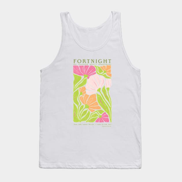 Fortnight Tank Top by Taylor Thompson Art